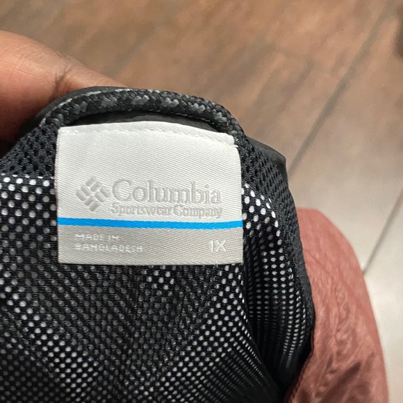 Rust Hooded Windbreaker with Zipper - Picture 4 of 6